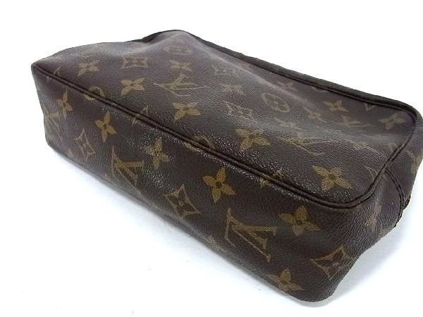 1円 LOUIS VUITTON ルイヴィトン M47524 モノグラム トゥルース トワレット23 セカンドバッグ クラッチバッグ ポーチ ブラウン系 AS3599_画像3