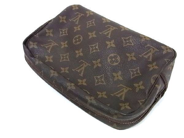 1円 LOUIS VUITTON ルイヴィトン M47524 モノグラム トゥルース トワレット23 セカンドバッグ クラッチバッグ ポーチ ブラウン系 AS3599_画像2