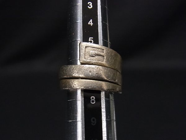 1円 GUCCI グッチ スパイラルG スネークリング SV925 リング 指輪 アクセサリー 約7号 レディース シルバー系 AT1241_画像3