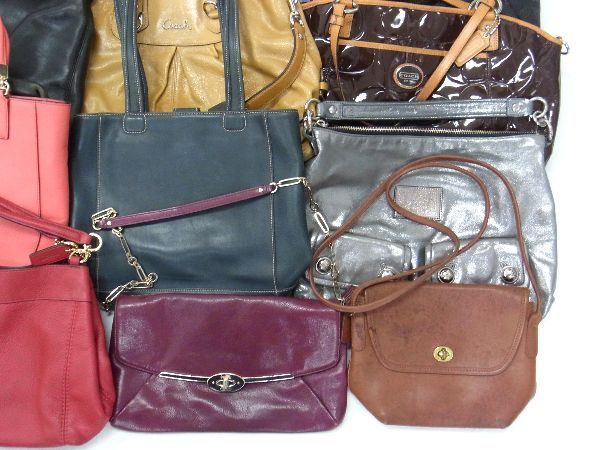 1円 COACH コーチ シグネチャー 等 キャンバス レザー 等 トートバッグ ハンドバッグ ショルダーバッグ 20点セット まとめ売り DA5328_画像5