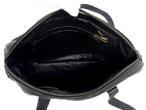 1円 BOTTEGA VENETA ボッテガヴェネタ マルコポーロ PVC ハンドバッグ ショルダーバッグ 肩掛け ブラック系 BG4189_画像5