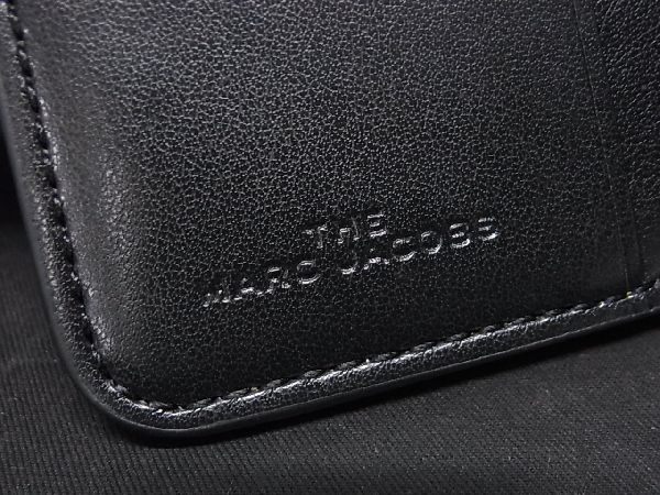 ■新品■未使用■ MARC JACOBS マークジェイコブス M0017061 レザー 二つ折り 財布 ウォレット カーキ系×マルチカラー BF3627_画像6