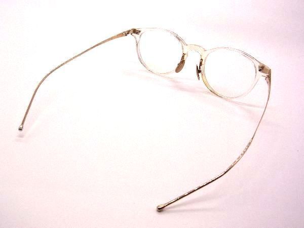 ■美品■ Wei ウェイ WHEEL 度入り メガネ 眼鏡 めがね レディース クリア DD8352_画像2