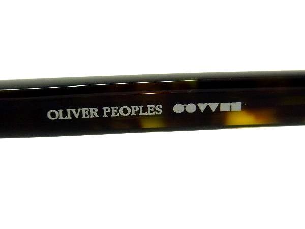 1円 ■美品■ OLIVER PEOPLES オリバーピープルズ 53□17-145 Denison-J 度入り メガネ 眼鏡 レディース メンズ ブラウン系 AU0957_画像5