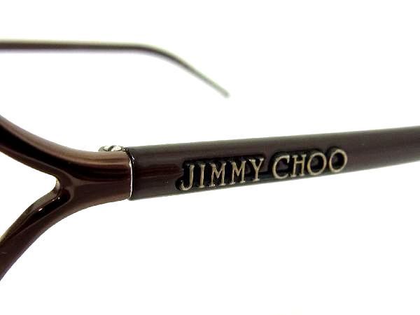 1円 ■美品■ JIMMY CHOO ジミーチュウ サングラス メガネ 眼鏡 レディース メンズ ブラウン系 BG4879_画像3