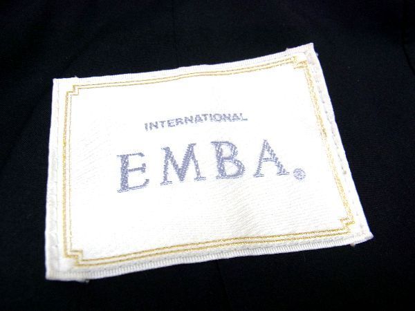 1円 ■極美品■ EMBA エンバ ミンクファー 毛皮 コート アウター Mサイズ 上着 洋服 レディース ブラック系 AR9295_画像4