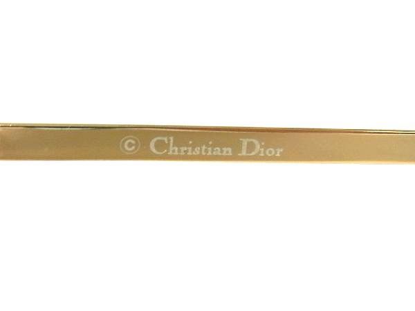 1円 ■極美品■ ChristianDior クリスチャンディオール DIOR POP 000NT 65□15 120 スター 星 サングラス メガネ 眼鏡 ゴールド系 AV0419_画像5