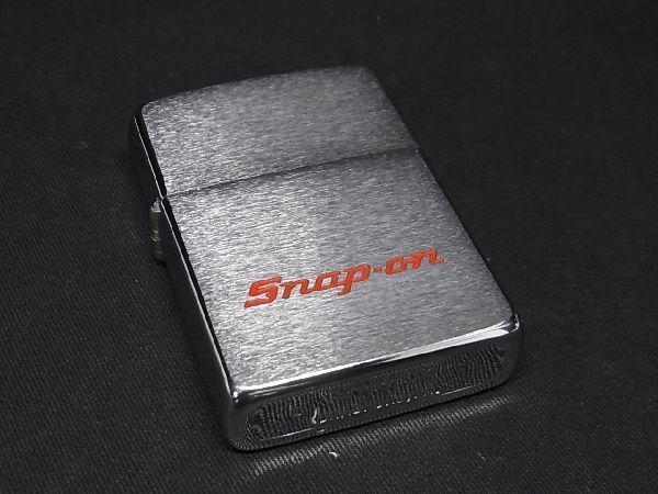 1円 ■美品■ ZIPPO ジッポー ヴィンテージ 1989年制 Snap-on 高級ライター オイルライター 喫煙グッズ メンズ シルバー系 CB1360_画像1