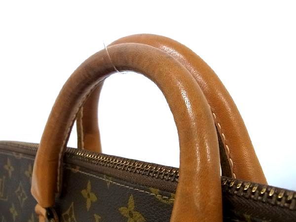 1円 ■美品■ LOUIS VUITTON ヴィトン ヴィンテージ M51360 モノグラム サックトリアングル タロンジップ ハンドバッグ ブラウン系 BE7013_画像2