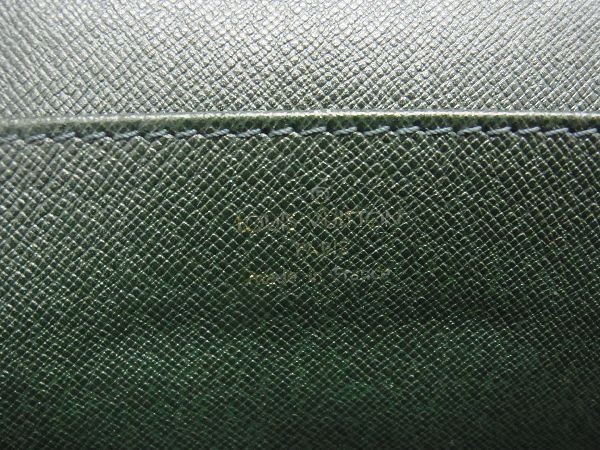 1円 ■美品■ LOUIS VUITTON ルイヴィトン M30034 タイガ セルヴィエット モスコバ ビジネスバッグ ブリーフケース グリーン系 CD0204_画像6