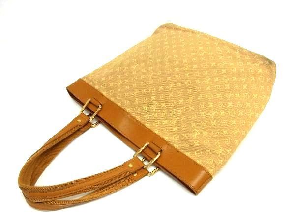 1円 ■美品■ LOUIS VUITTON ルイヴィトン M92683 モノグラムミニ ルシーユGM ハンドバッグ ショルダー トート ベージュ CD0201_画像3