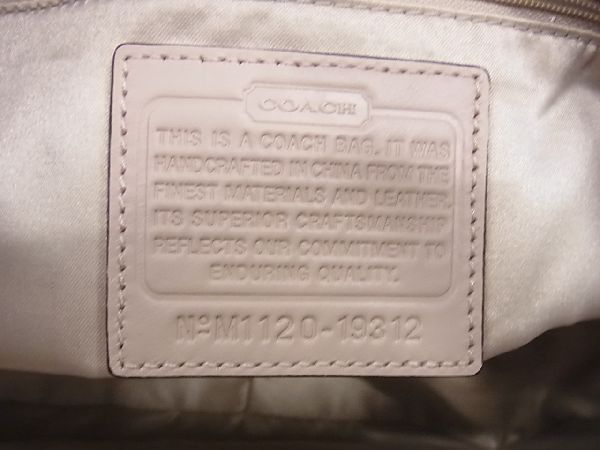 1円 ■極美品■ COACH コーチ 19312 レザー 2WAY ハンドバッグ ショルダーバッグ レディース ピンク系 CD0082_画像6