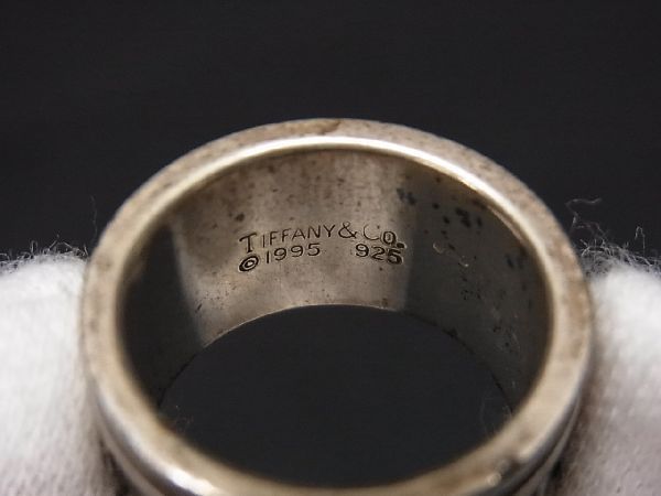 1円 TIFFANY＆Co ティファニー アトラス SV925 リング 指輪 約12号 シルバー系 AU1655_画像4