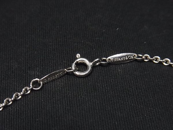 1円 ■美品■ TIFFANY＆Co ティファニー エルサペレッティ オープンハート SV925 ブレスレット アクセサリー シルバー系 AN6333_画像3