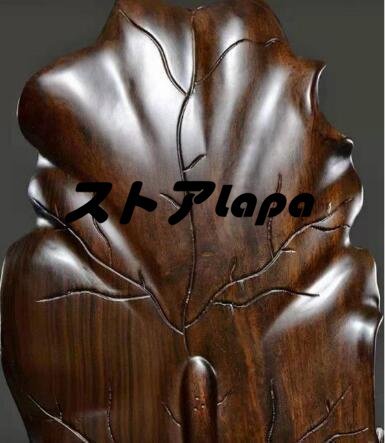 仏教美術 精密細工 木彫仏像 黒檀木 観音菩薩像　仏像　置物 高さ30cm q2507_画像5