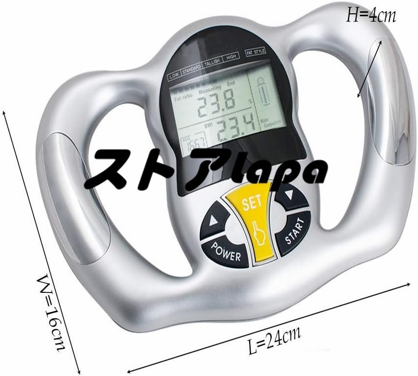  electron handgrip fat . measuring instrument body fat meter body fat . measuring instrument fat . tester q3137