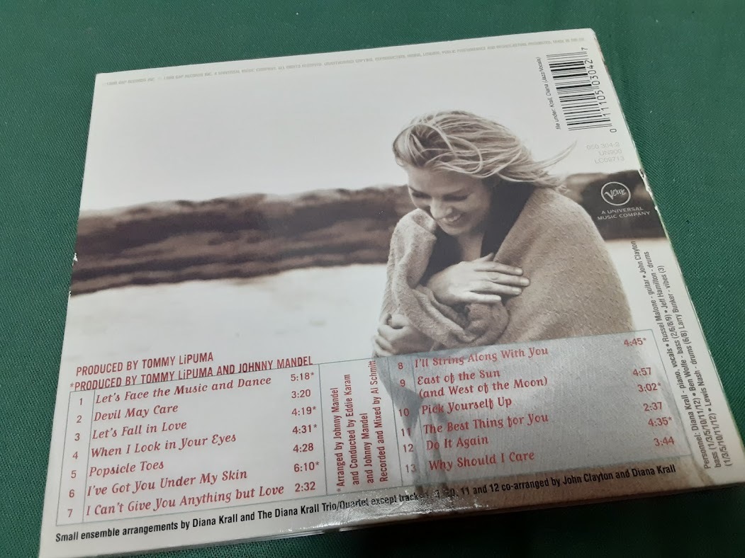 DIANA KRALL　ダイアナ・クラール◆『When I Look In Your Eyes』輸入盤CDユーズド品_画像3