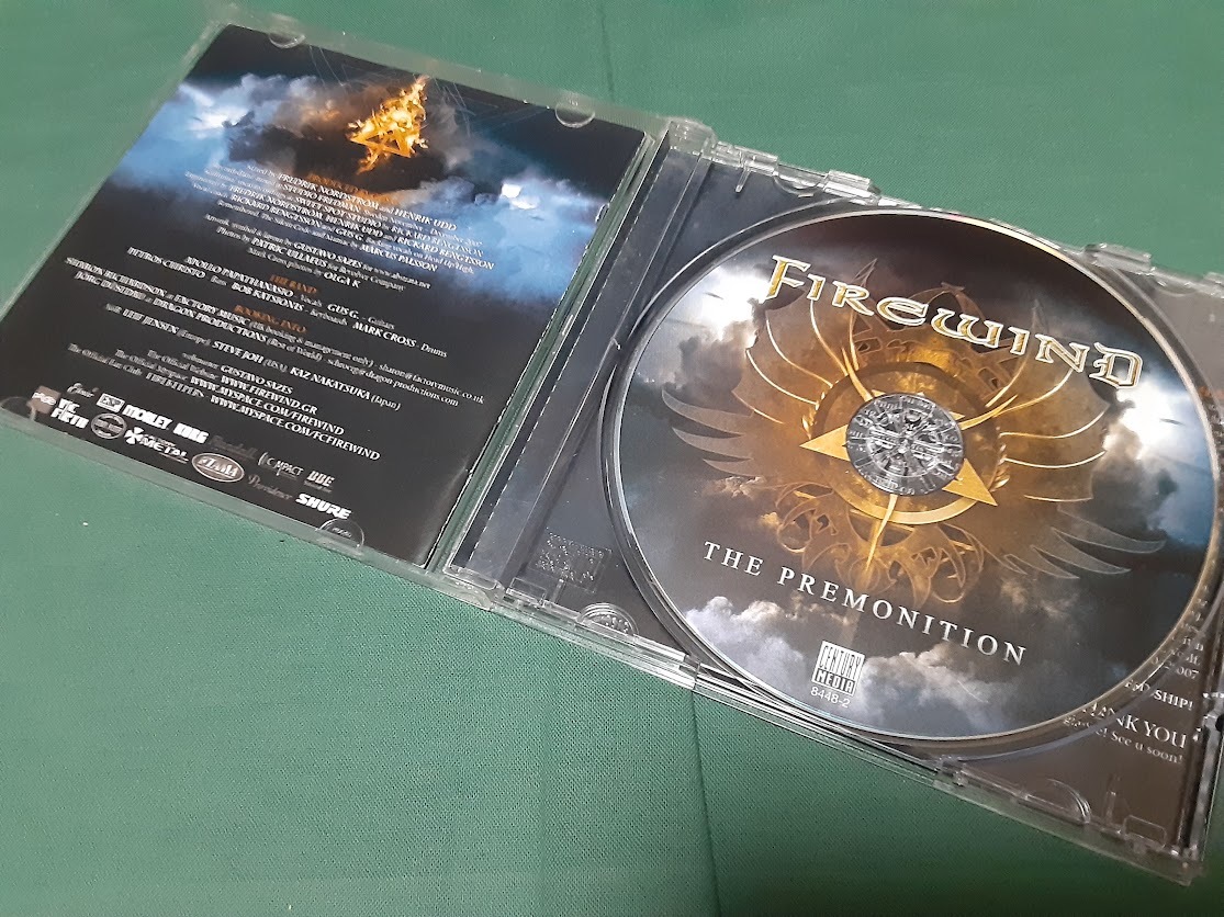 FIREWIND ファイアウインド◆『PREMONITION』輸入盤CDユーズド品_画像2