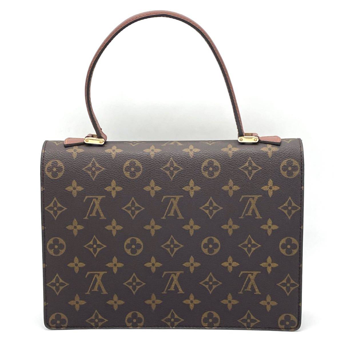 1円 極美品 LOUIS VUITTON ルイヴィトン モノグラム コンコルド ハンドバッグ ゴールド金具 ヴィンテージ M51190_画像2