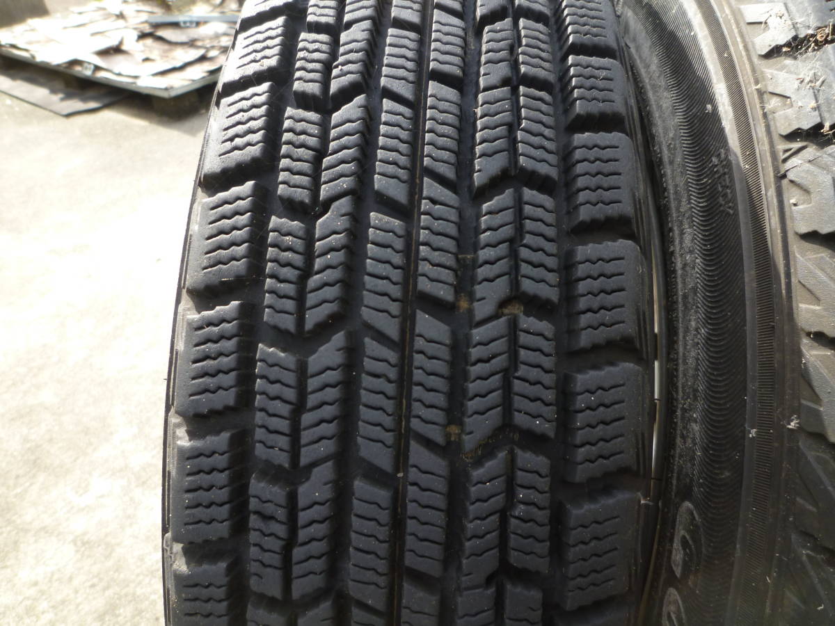 社外アルミホイール　グッドイヤー　アイスナビ　ZEA　155/80R13　4本　中古品_画像7