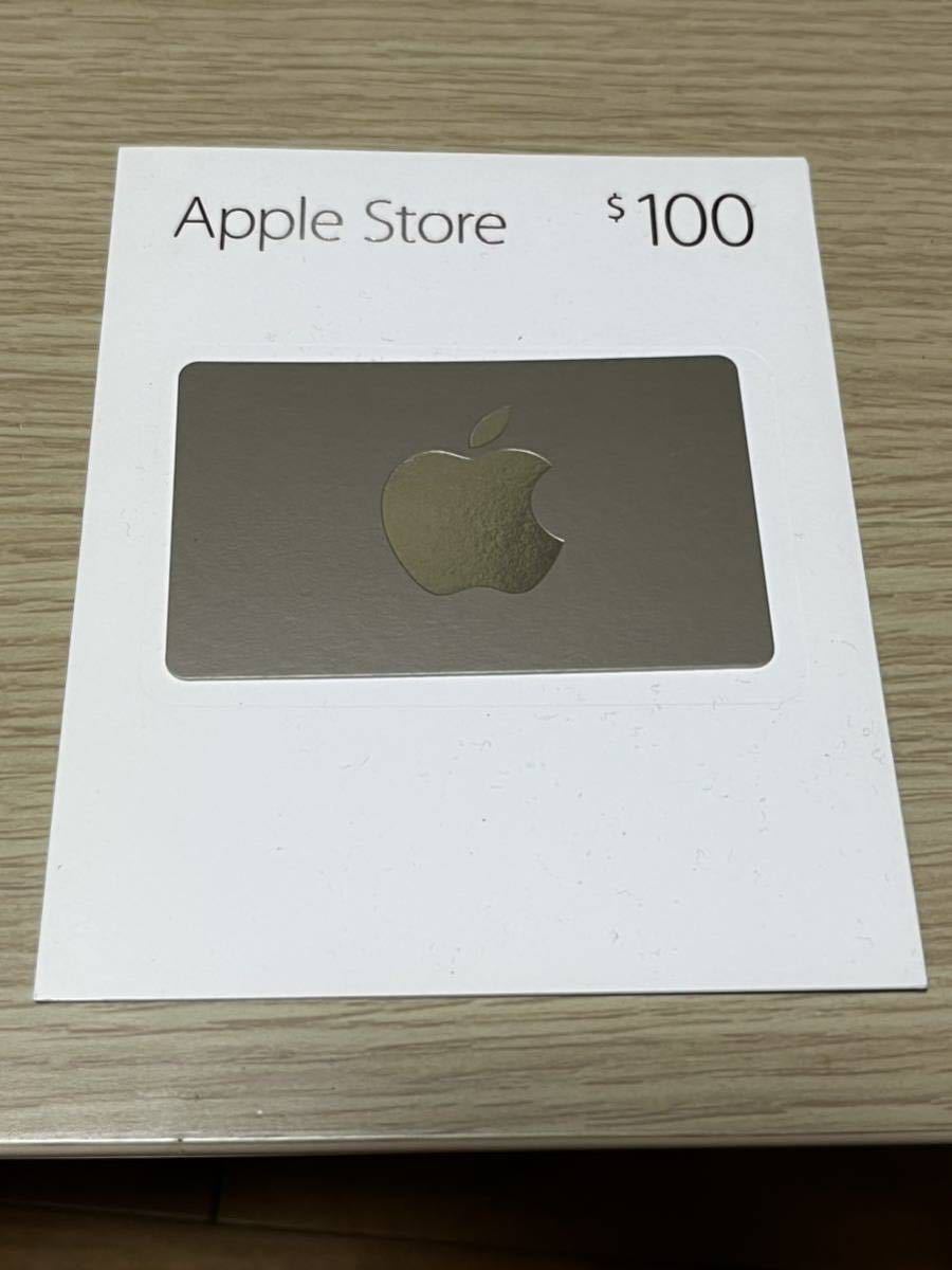 Apple アップル iTunes カード ギフトコード 100$_画像1