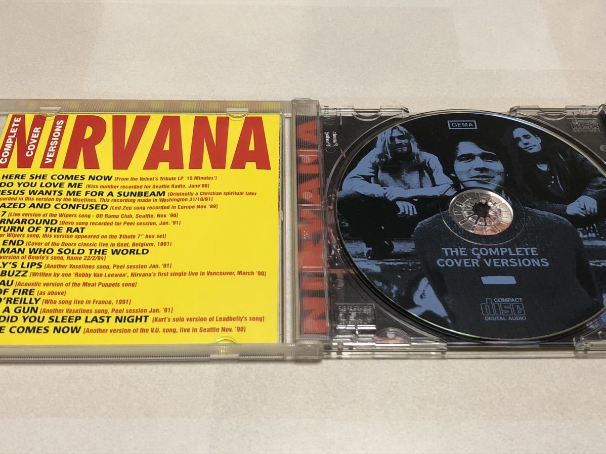 NIRVANA「COMPLETE COVER VERSIONS」 CD_画像2