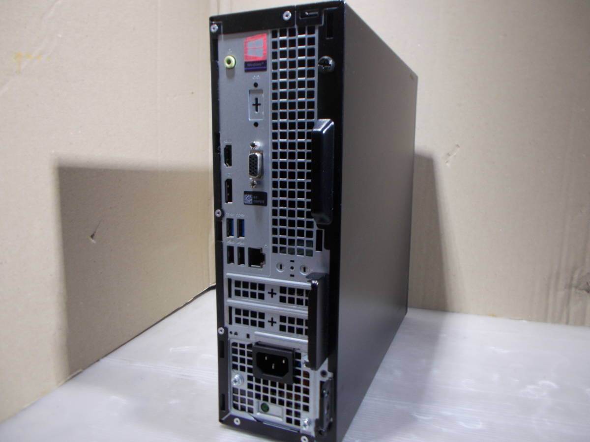 NO202 Dell Optiplex 3060 Core i3 8100 HDD/無 メモリ/4GB　BIOS確認_画像4