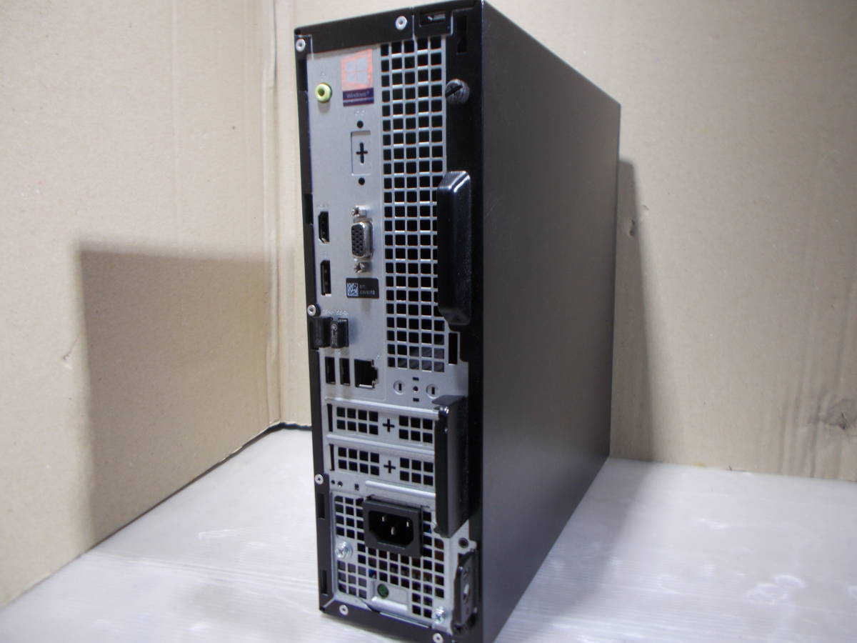 NO204 Dell Optiplex 3060 Core i3 8100 HDD/無 メモリ/4GB　BIOS確認_画像4