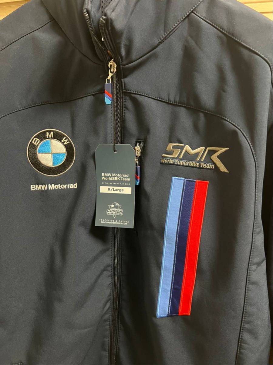 新品 BMW Motorrad WSBK ソフトシェル防水 ジャケット アウター サイズXL BMW Motorrad WSBK ソフトシェル防水 ジャケット_画像2