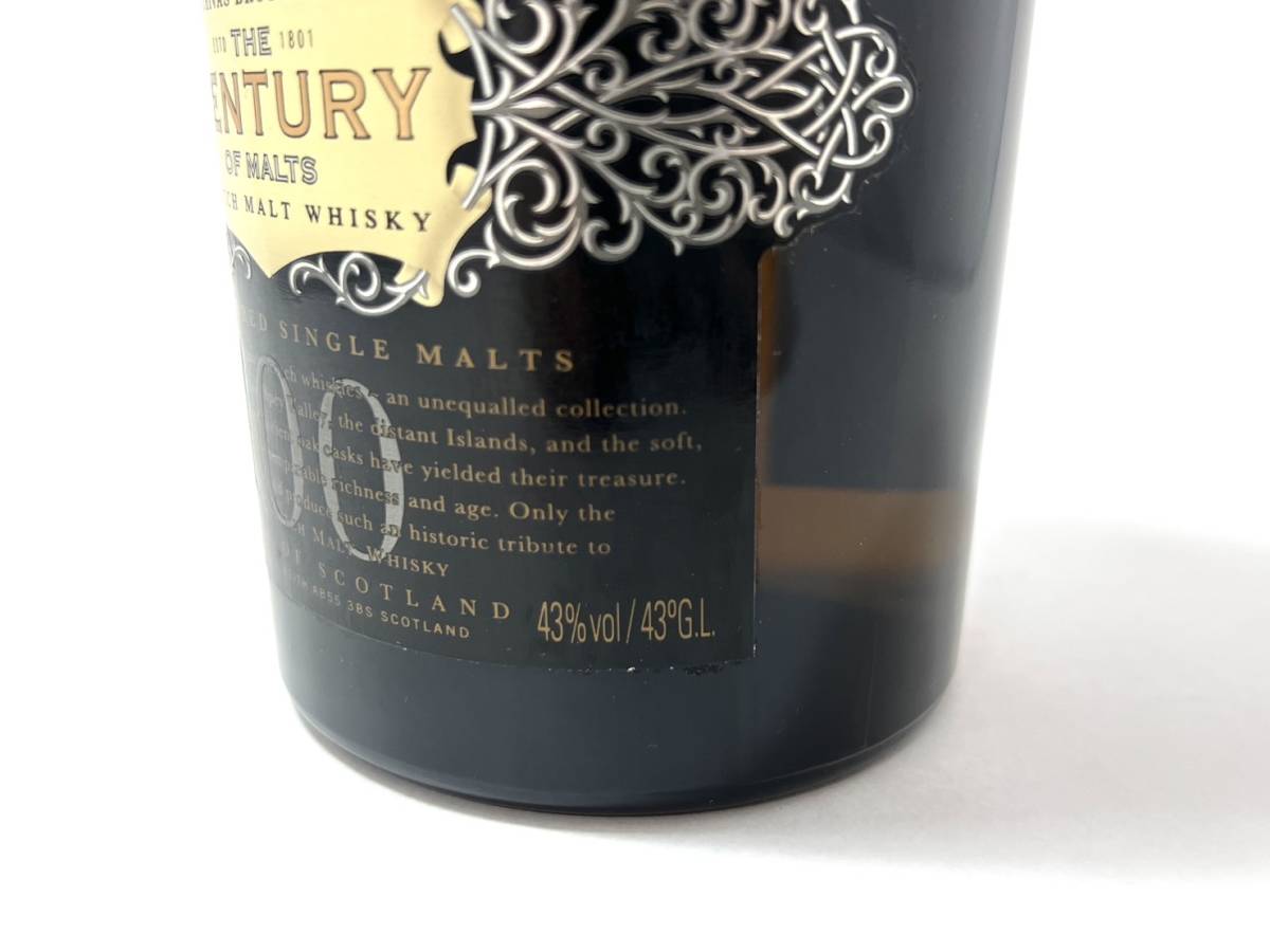 【未開栓】シーバス ブラザーズ THE CENTURY OF MALTS センチュリーオブモルト 100 750ml 43％ スコッチ モルト ウイスキー お酒(SER1455)_画像5