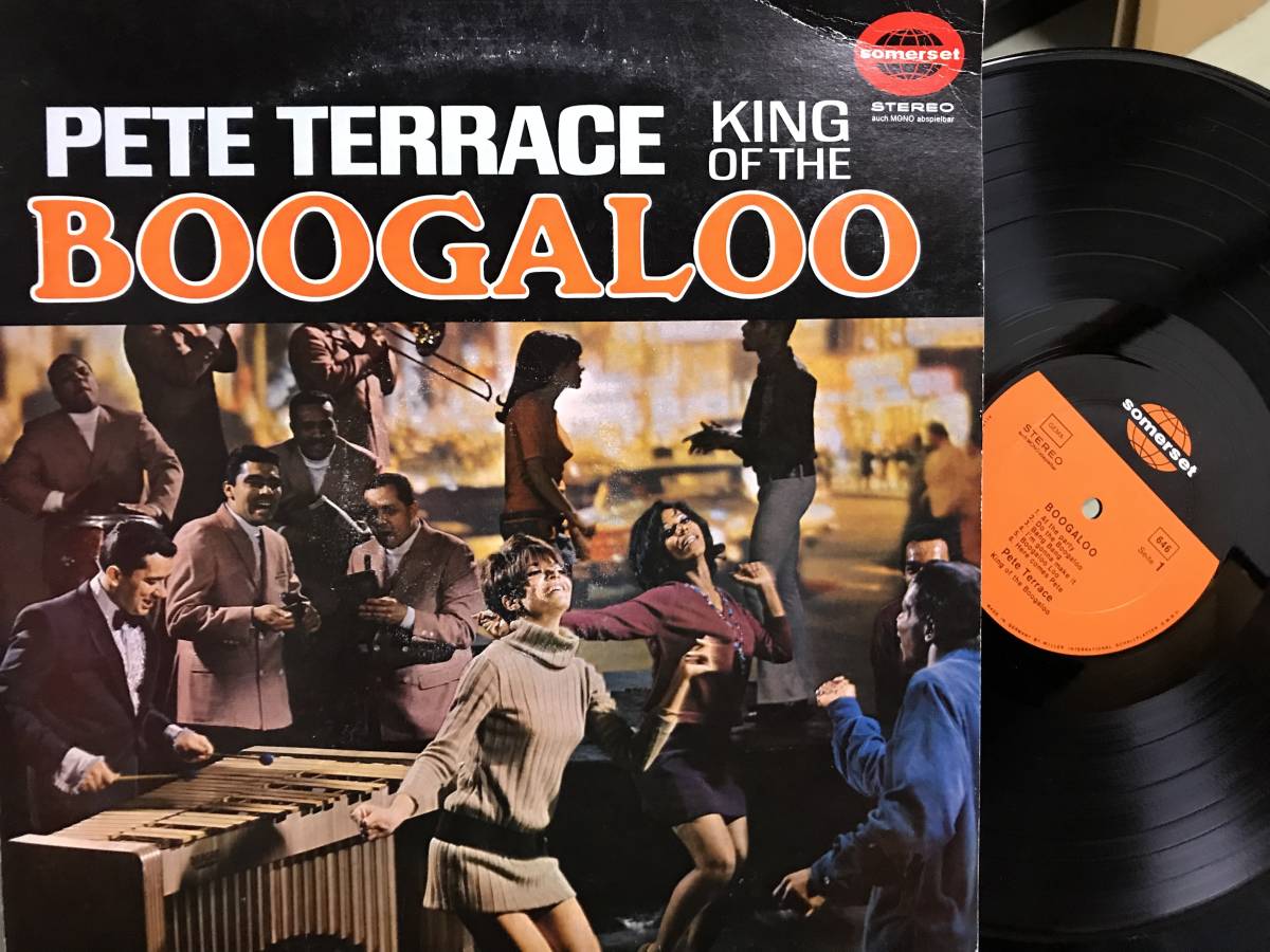 [LP] ドイツ盤 Pete Terrace King of the Boogaloo Latin ピート・テラス ラテン ブガルー_画像1