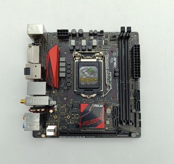 ASUS B150I PRO GAMING/WIFI/AURA LGA1151 Mini-ITX_画像1