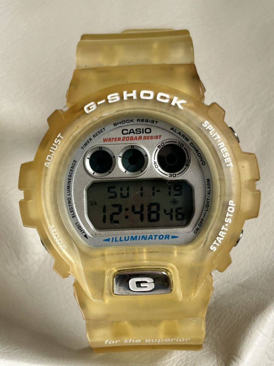 CASIO カシオ GショックDW-6900WFフランスサッカーワールドカップモデル稼働品_画像2