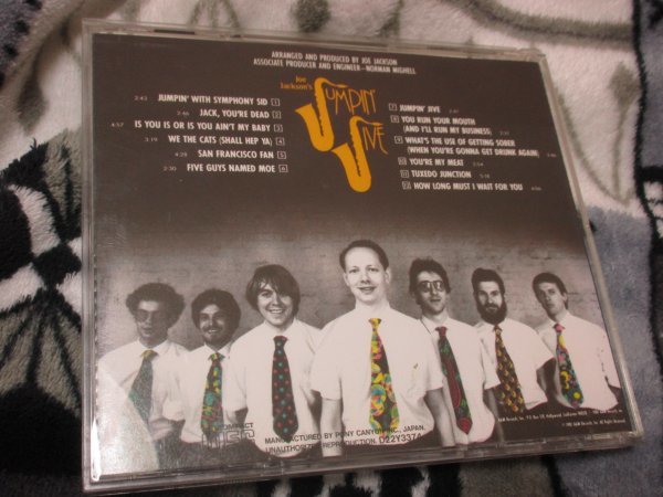 ジョー・ジャクソン／ジャンピング・ジャイヴ【CD・12曲】オリジナルは1981年作。古い年代のスウィングナンバーのカバー集。_画像6