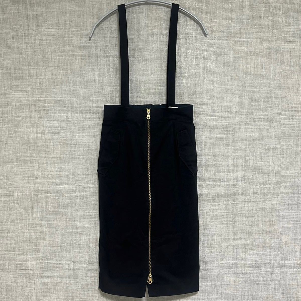 美品 ブルーレーベル/Blue Label サスペンダースカート 34 約3万円