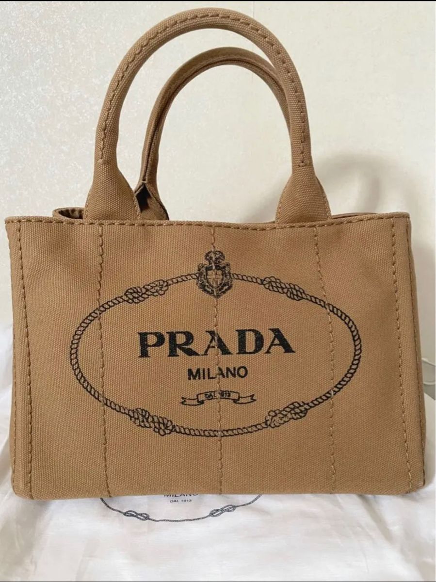 PRADA プラダ カナパ Sサイズ TABACCO 美品 希少｜Yahoo!フリマ（旧