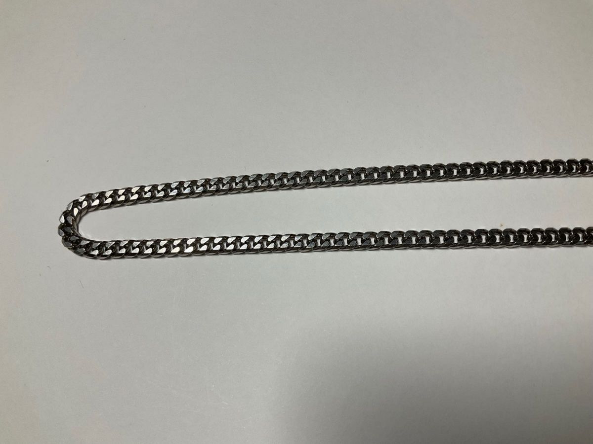 ネックレス pt850 喜平 8面シングル 造幣局刻印あり 50 2g 約50g ネックレス pt850 喜平 8面シングル 造幣局刻印あり 50 2g 約50g