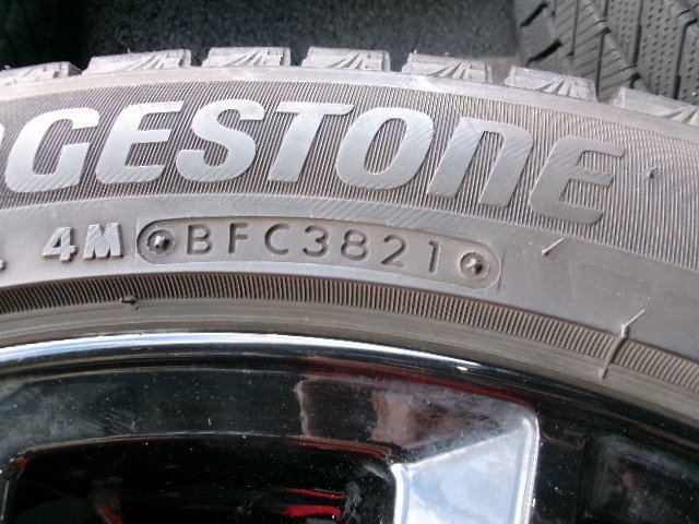 送料無料【BS】PREO☆レヴォーグ、VOXY、ノア他 7J×17+53　PCD114.3-5穴☆BRIDGESTONE　VRX3　215/50R17☆4本//タイヤ&ホイール　若槻_画像6