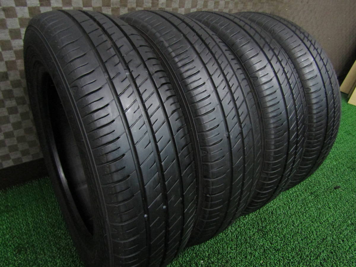 ☆送料無料☆7分山以上☆GOOD YEAR エフィシェントグリップ ECO EG02 165/65R14 79S 4本 車検 交換_画像1