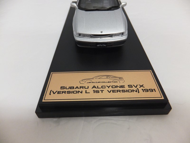 アシェット 国産名車プレミアムコレクション 25号 Subaru Alcyone SVX 1991 1/43 ミニカーのみ / Hachette スバル アルシオーネ_画像2