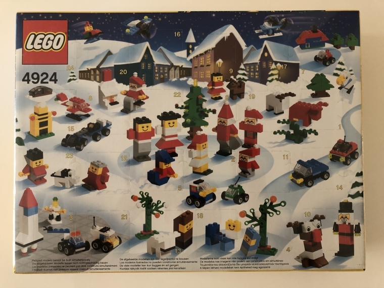 【激レア/超美品/新品未開封】2004年 レゴ(LEGO) クリエイター アドベントカレンダー 4924_画像2