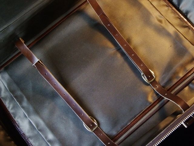 高級青木鞄 Luggage Aoki GRAND MASTER グランドマスター231031 茶系_画像6
