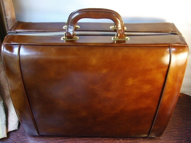 高級青木鞄 Luggage Aoki GRAND MASTER グランドマスター231031 茶系_画像2