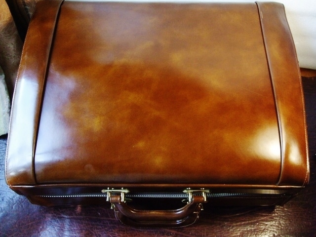 高級青木鞄 Luggage Aoki GRAND MASTER グランドマスター231031 茶系_画像4