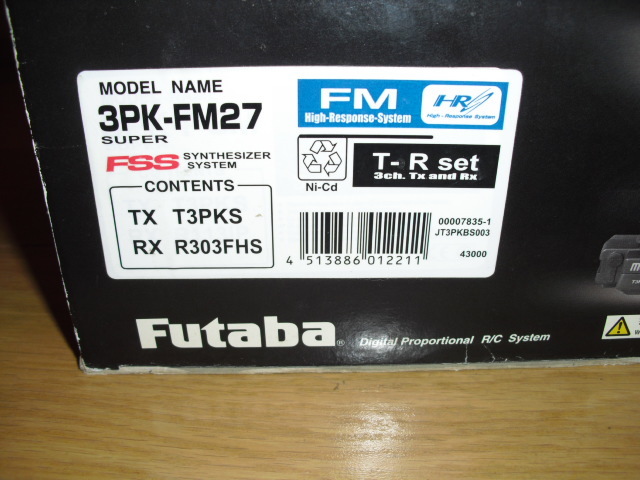 フタバ 3PK Super FM27MHz PK-FSM シンセサイザー プロポ 中古 作動確認済 /　　 FUTABA 双葉 サンワ KO_画像5