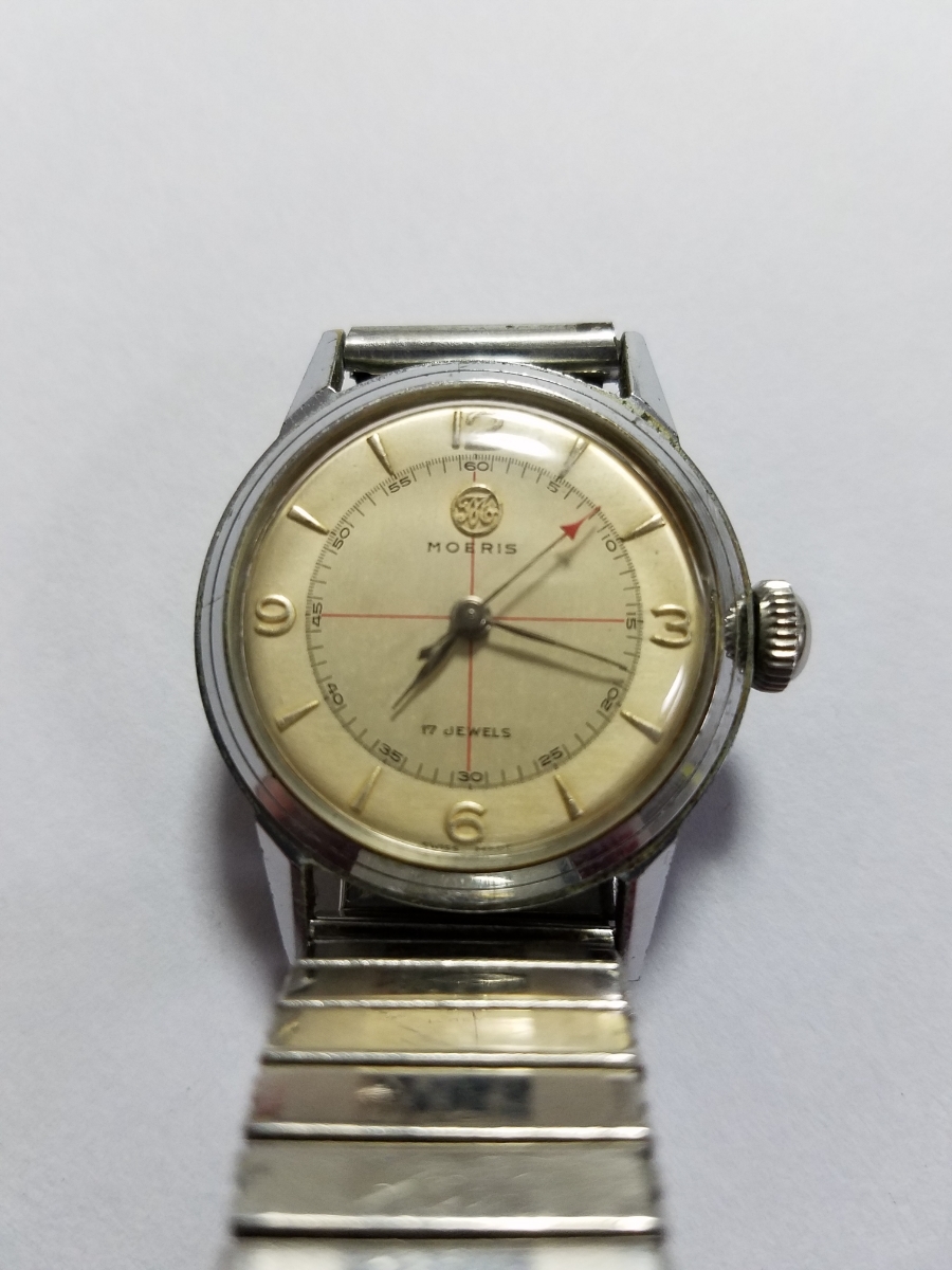 MOERIS Maurice復古手錶手纏繞 原文:MOERIS モーリス　ヴィンテージ腕時計　手巻き