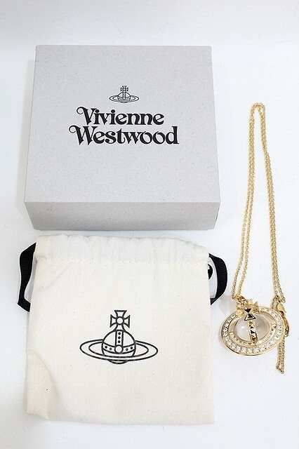 【送料無料】【USED】Vivienne Westwood / ＰＩＮＡ　ＯＲＢネックレス 【中古】 ゴールド Y-23-10-25-011-ac-SZ-ZY_画像7
