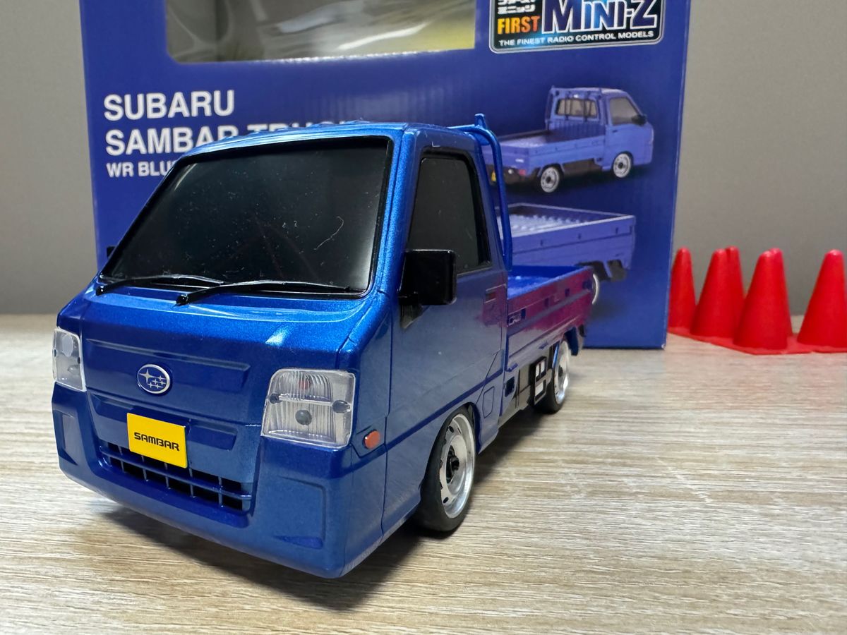 開封新同品 京商ファースト ミニッツ スバルサンバーWRブルー 開封新同品 京商ファースト ミニッツ スバルサンバーWRブルー