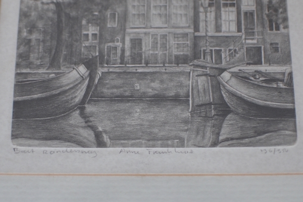 Bart Reindersma 版画「Anne Frank Huis（アンネ・フランクの家）」の画像3