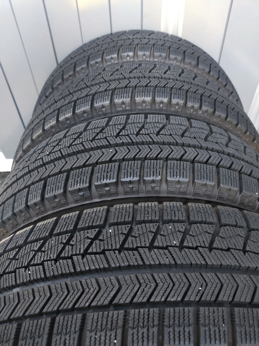 ☆凹バリ山凹☆ブリヂストン スタッドレス ブリザックVRX 155/65R14 & アルミ 4本☆タント,NBOX,Nワゴン,ワゴンR,スペーシア,デイズ,モコ他_画像7